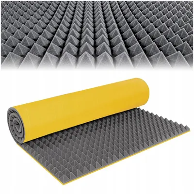 Produktbild von Bitmat Akustikschaumstoff Piramidka selbstklebend 4 cm Studio