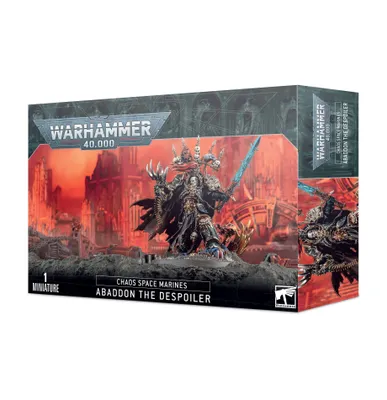 Produktbild von Warhammer 40.000 Chaos Space Marines Abaddon the Despoiler