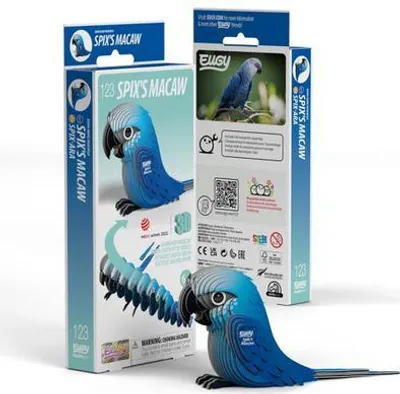 Obrázok produktu pre EUGY 3D Bastelset Spixara (Miniatur-Tierfigur, aus Wellkarton) 650123