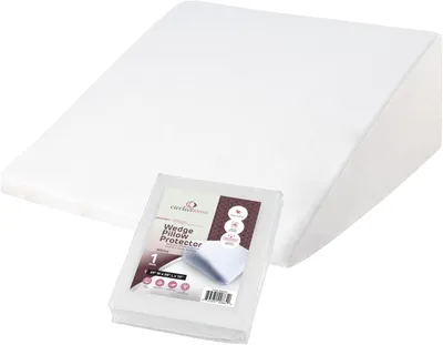 Imagen del producto de Funda para cojín, 63,5 x 66 x 25,4 cm, 100% algodón, con cremallera, apta para personas con alergias