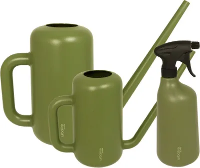 Produktbild von MePla - Set - Gießkanne Pilea 3.8L + 1.8L + Sprüher - grün