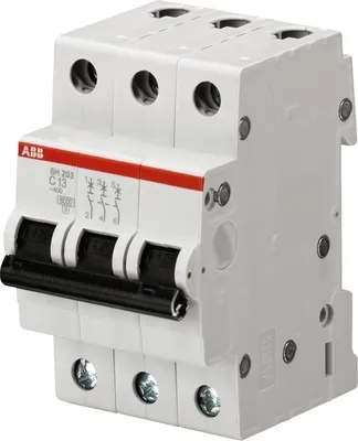 Immagine prodotto di Mini Interruttore Sh203-C63A 3P 6Ka