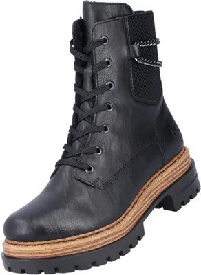 Produktbild von Rieker Damen Stiefelette gefüttert Schwarz