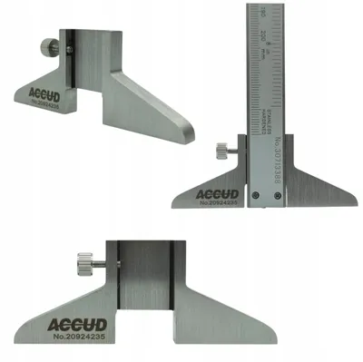 Produktbild von ACCUD Messbrücke für Messschieber Tiefenmessung 150-200 mm