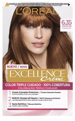 Produktbild von Excellence Creme #6.35-schokolade L'Oréal Paris 192 ml