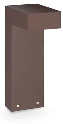 Produktbild von Ideal Lux Gartenpfostenleuchte 1x GX53 Kaffee IP65 SIRIO 369884