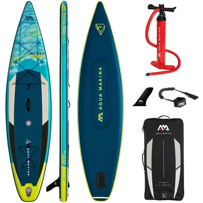 Zdjęcie produktu dla Aqua Marina Hyper 381 x 81 x 15 cm - kompletny nadmuchiwany zestaw SUP