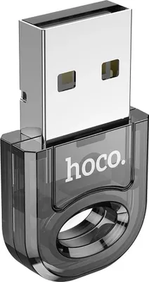 Produktbild von HOCO USB A bluetooth Adapter UA28 transparent schwarz