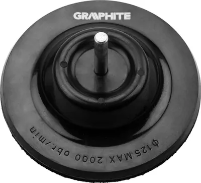 Image de GRAPHITE Lame flexible avec Velcro 125 mm, inclinable