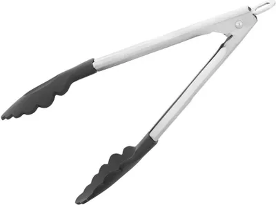 Immagine prodotto di Pinza da cucina Ibili, acciaio inossidabile/plastica, 30 cm, argento