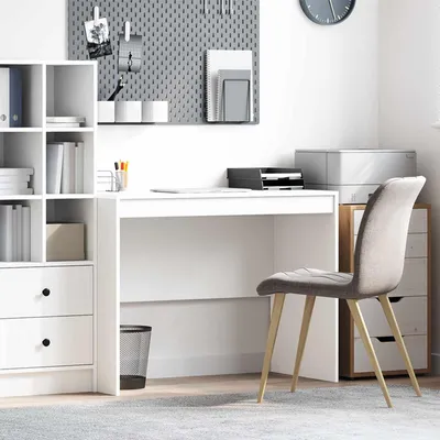 Immagine prodotto di Maison Exclusive - Scrivania bianca 100 x 50 x 76 cm