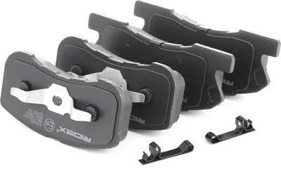 Produktbild von RIDEX 402B0483 Bremsbeläge Satz Vorne für MITSUBISHI L 200 (K7T, K6T) für DAIHATSU Cuore VI (L251, L250, L260)