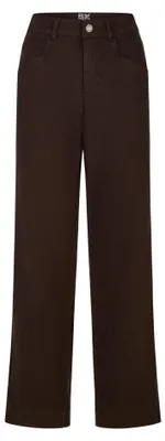 Produktbild von Rabe Damen Hose Wide Leg, normale Leibhöhe, elastisch, Braun, Gr. 36