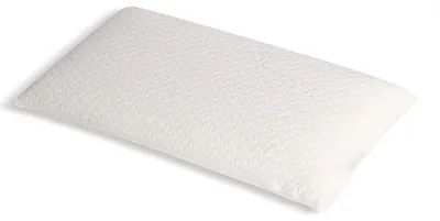Kopfkissen aus Polyester, 105x12x36 cm, weiß, atmungsaktiv