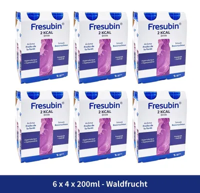 Produktbild von Fresubin 2 KCAL Drink Waldfrucht 24x200ml Trinkflasche