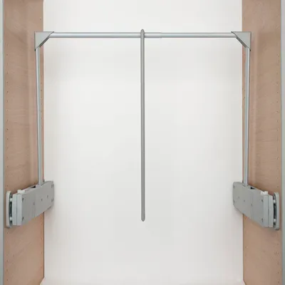 Produktbild von SERVETTO Kleiderlift Super 800 - 1100mm Kunststoff/Stahl grau