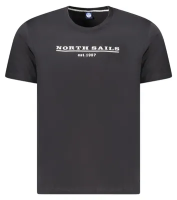 Produktbild von Herren T-Shirt Schwarz mit Logo und Rundhalsausschnitt - Kurzarm