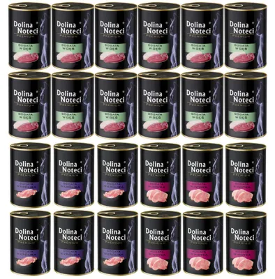Zdjęcie produktu dla Dolina Noteci Premium mokra karma dla kota mix SMAKÓW 24x400g
