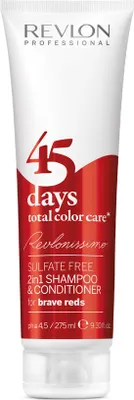 Produktbild von Revlon Revlonissimo 45 Days Conditioning Shampoo Brave Reds 275ml