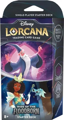 Image de Lorcana Rise of the Floodborn: Amethyst & Steel Starter Deck