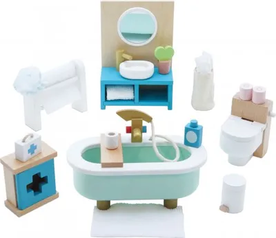 Produktbild von Le Toy Van Puppenhaus Zubehör Badezimmer Daisy Lane