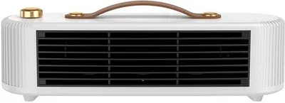 Image de Mini-radiateur électrique pour la maison, adapté au bureau et au télétravail (blanc)