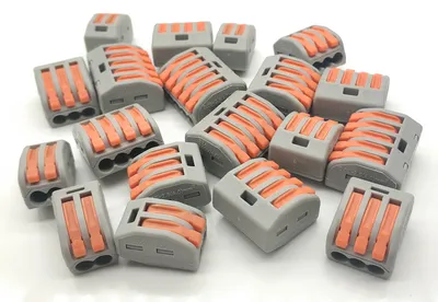 Image de Kaiser Electronics Connecteur rapide de bornes de boîtes, sans outil, jusqu'à 32A 600V 5Pol 20 pièces