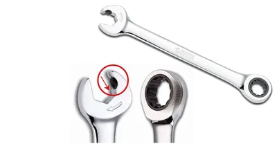 Obrázek produktu pro Otevřený klíč Sata 21 mm s dvojitou ráčnou
