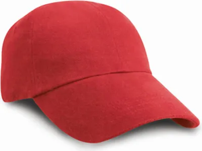 Immagine prodotto di Result Headwear RC024X | Cappello a basso profilo in cotone spazzolato pesante / Kappe / Mütze / Hut - Farbe: Red - Größe: Taglia unica