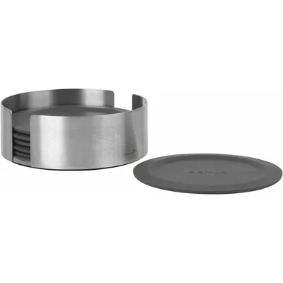 Produktbild von blomus Untersetzer LARETO anthrazit 11,2 cm 6-tlg.