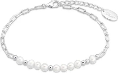 Produktbild von S.Oliver Damen Armband Zuchtperle 2034891