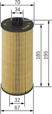 Produktbild von Bosch Ölfilter  1 457 429 152