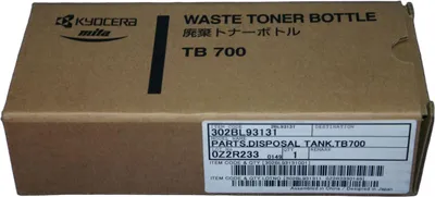 Immagine prodotto di Flacone per toner residuo Kyocera TB700 - Stampa laser - Confezione da 1