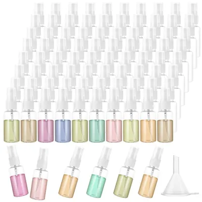 Productafbeelding van 100 stuks spuitflessen, klein, 30 ml, transparante spuitfles
