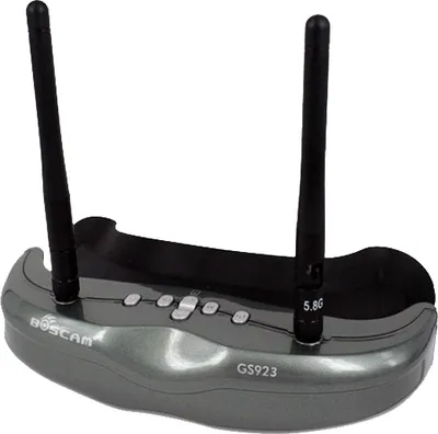 Produktbild von BOSCAM GS923 32 Channel Videobrillen AIO DVR 5.8GHz Wireless Receiver (grau)