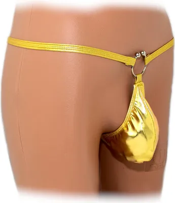 Produktbild von Mens thong bulge pouch thong with ring