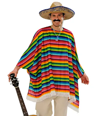 Produktbild von Set Poncho Und Sombrero One Size