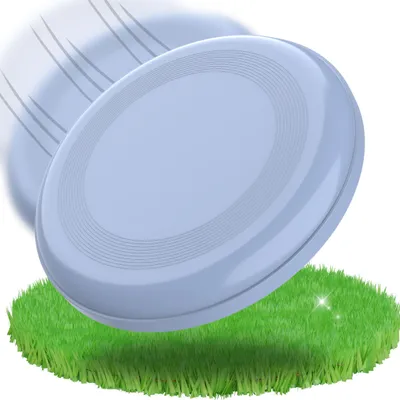 Produktbild von Nachhaltige Frisbee Scheibe 'Space Flyer' Ø 22 cm - Wurfscheibe für Kinder, Erwachsene oder als Hundefrisbee sorgt für jede Menge Spielspaß - kornblume