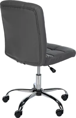 Produktbild von CLP Bürostuhl Trenton Kunstlederbezug höhenverstellbar bis 150 kg belastbar grau