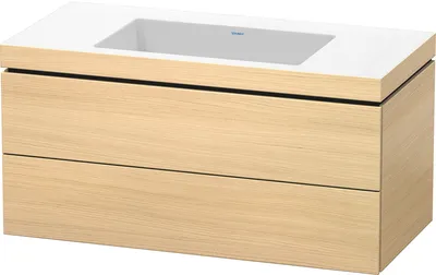 Produktbild von Duravit Duravit Waschtischunterbau L-CUBE WT Vero Air 500x1000x480 o HL medi eiche