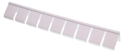 Produktbild von Flaschenrechen für Kühlschrank 31x4,5x3,5cm Zum Klemmen Flexibel weiß 29391