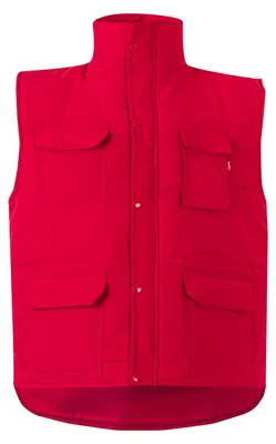 Immagine prodotto di VELILLA, gilet unisex, colore rosso, taglia XXX-Large