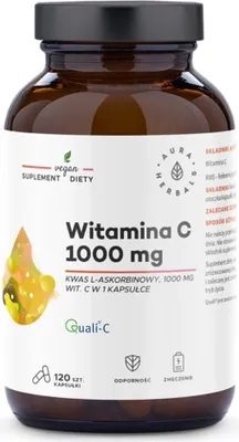 Produktbild von Aura Herbals Vitamin C 1000 mg 120 Kapseln
