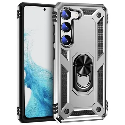 Produktbild von Armor Hülle für Samsung Galaxy S23 Serie - Farbe: Silber - Modellkompatibilität: Für Samsung Galaxy S23