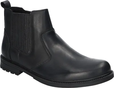 Produktbild von AMERICAN CLUB CY87 Warme Herren-Stiefeletten aus Echtleder, Winterstiefel, Schwarz 41