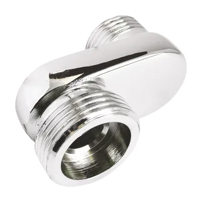 Produktbild von SOMATHERM FOR YOU – Wandanschlussstück, abgewinkelt M15/21 – Außengewinde 20/27 – Versetzt 25 mm