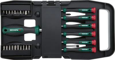 Produktbild von PARKSIDE® Schraubendreher-Satz, 37-teilig
