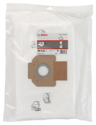 Image de Lot de 5 Sachets en non-tissé pour Aspirateur BOSCH GAS 15 et GAS 20 L SFC Professional