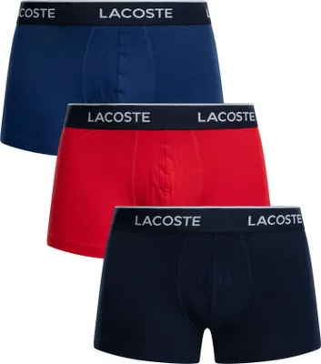 Produktbild von Lacoste 3er Pack Baumwollstrümpfe, Mehrfarbig S