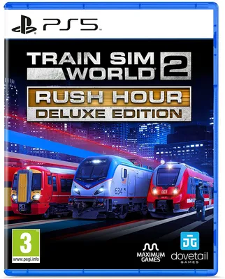 Zdjęcie produktu dla Maximum Games Train Sim World 2: Rush Hour Deluxe Edition, PlayStation 5, dla wszystkich